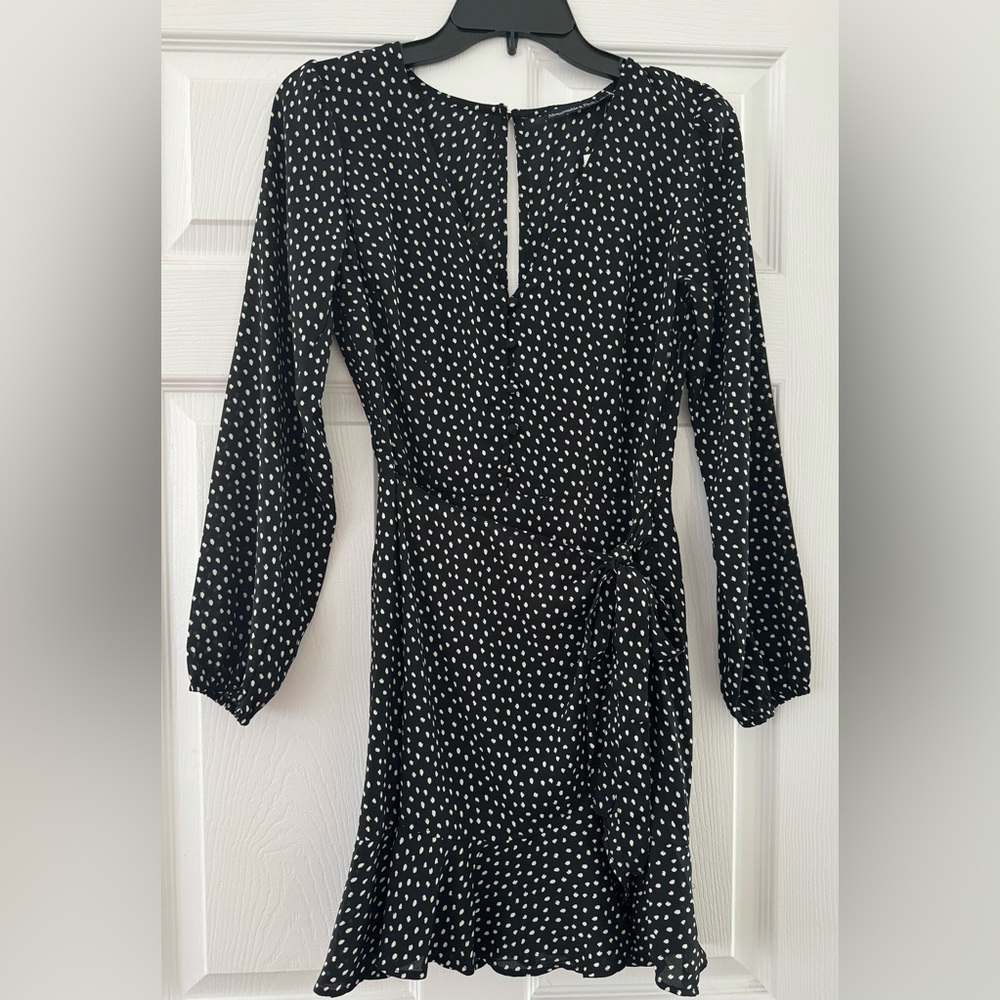 Abercrombie wrap-front mini dress
